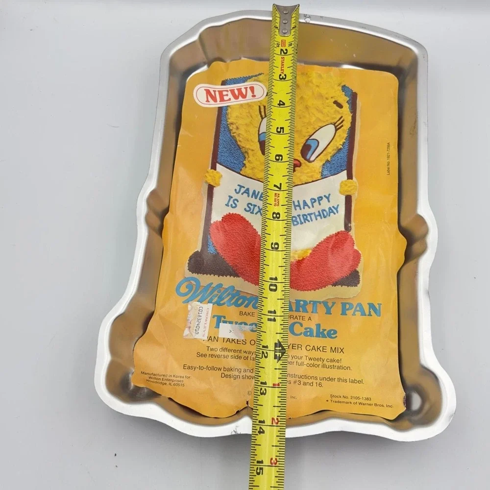 Vintage 1978 TWEETY BIRD Wilton Cake Pan Baking Mold Party‎ Looney Tunes